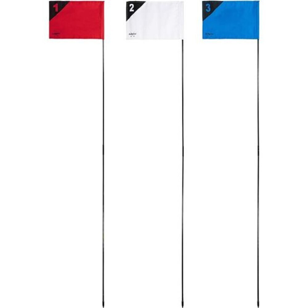 Golf Flags 3 Pack Great for Practice and Backyard Family Golf Games
